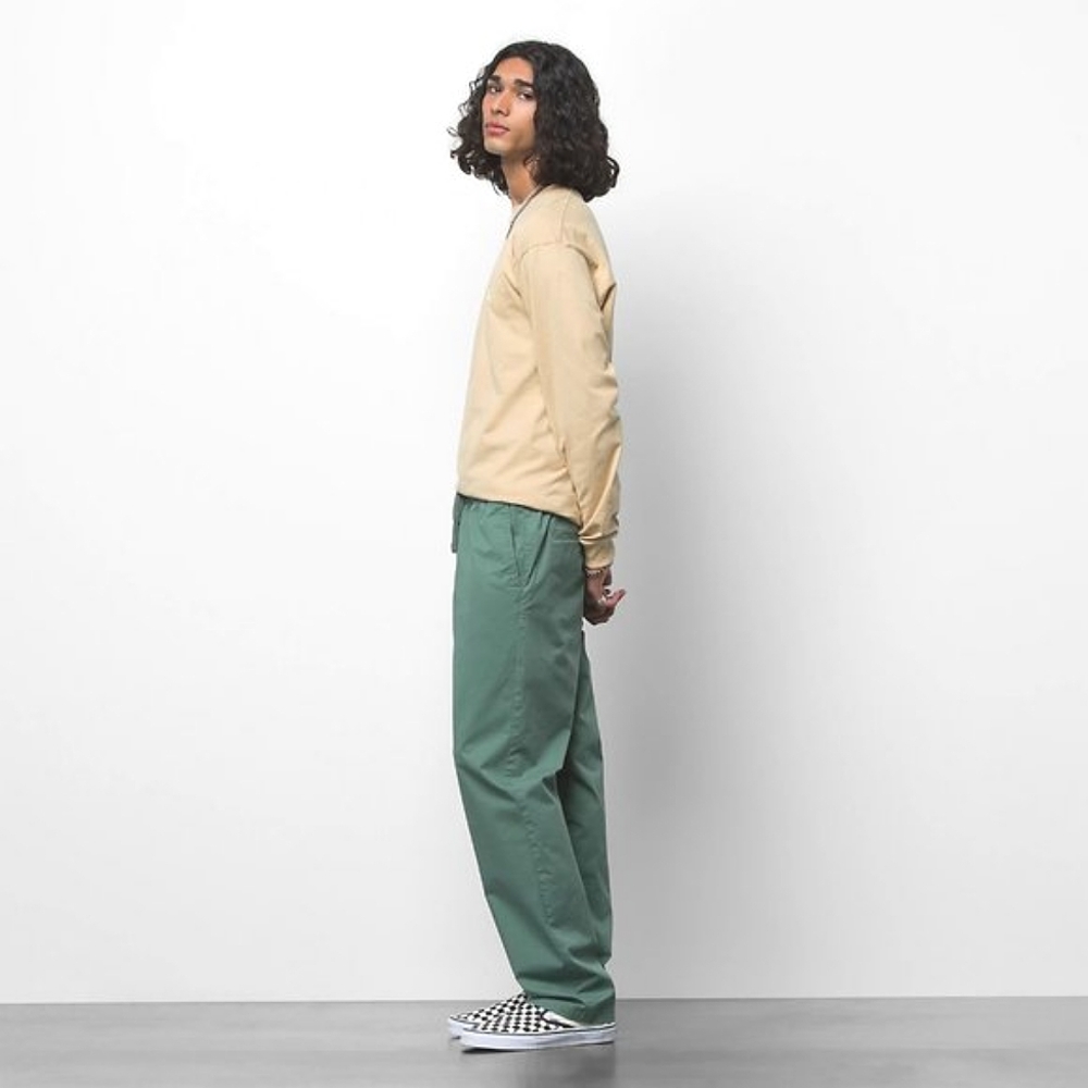 Vintage Polo Ralph Lauren Men's Green Lightweight Cotton Chino Pants 34x34 - Picture 1 of 9